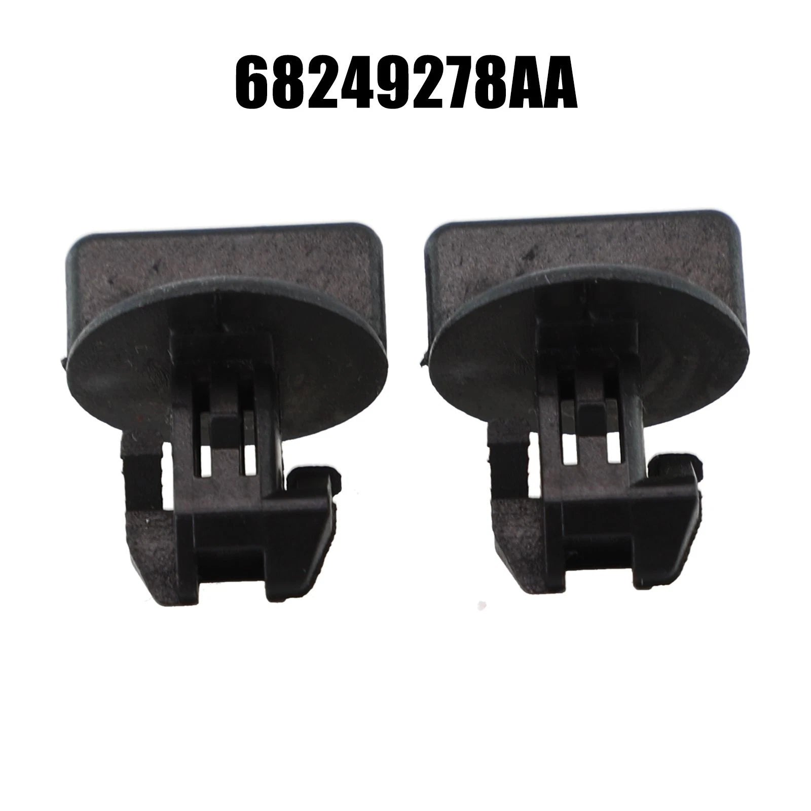 2Pcs Cover Nuts Bumper Hitch for Car Accessories (Direct Replacement)