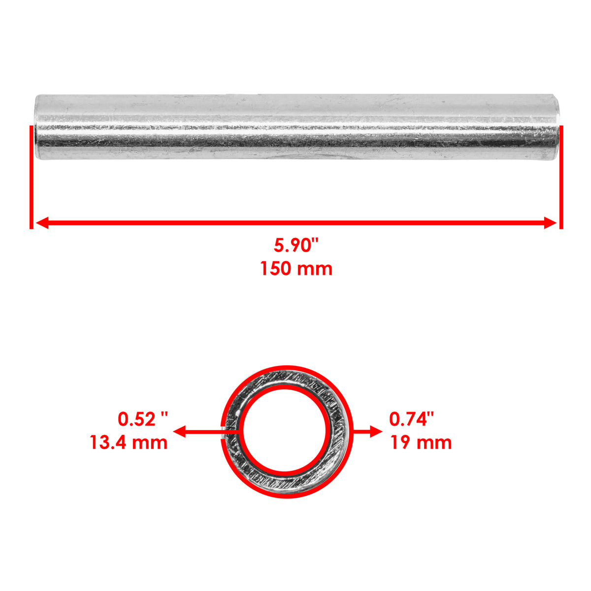 Front Wheel Spacer Replacement for Toro 74170 74171 74172 74173 (2000–2005)