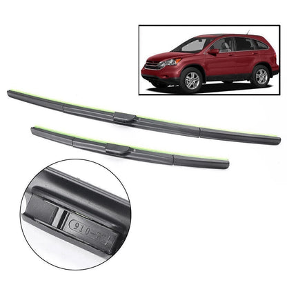 2X Front Windshield Wiper Blades for Honda CR-V (2007–2011)