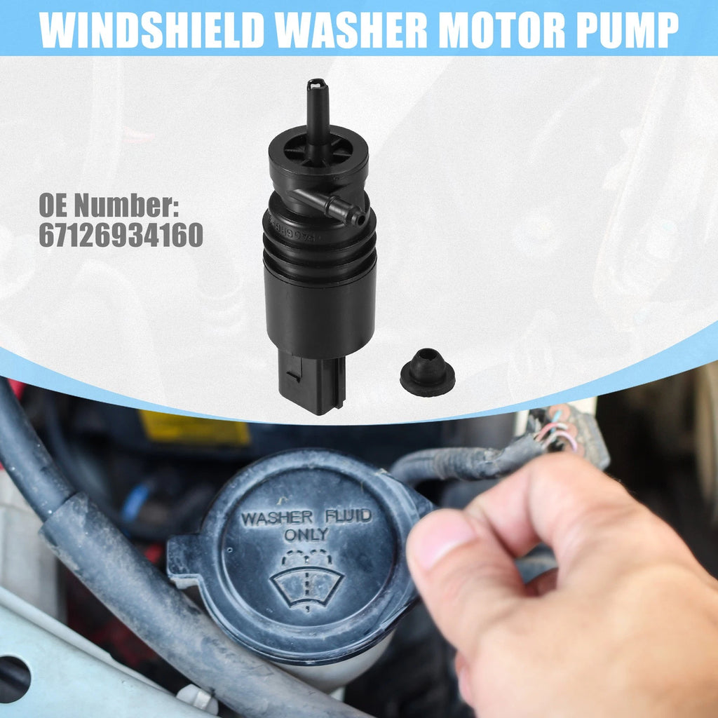 Windshield Washer Pump Motor Replacement for BMW 528i (2011–2016)