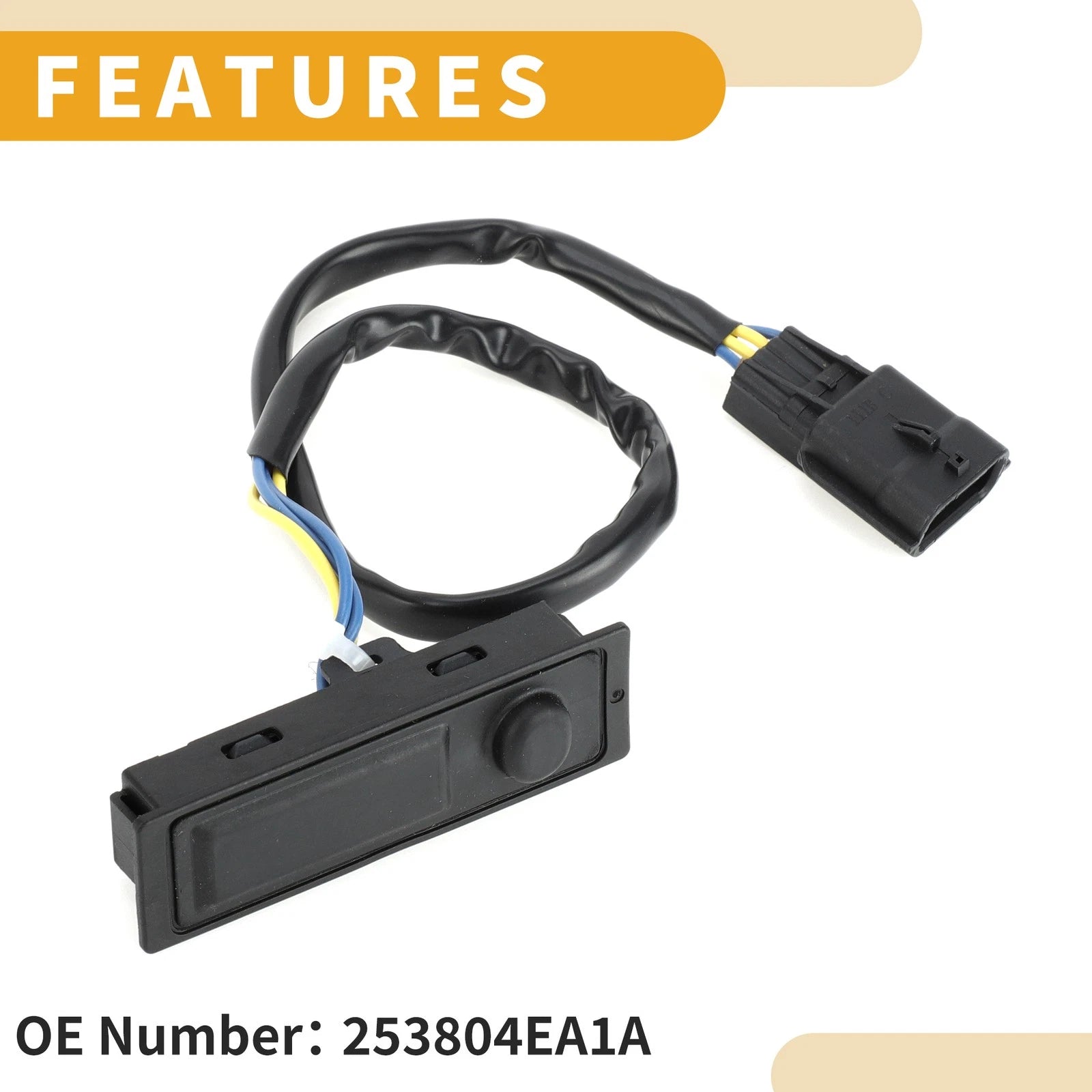 Tailgate Trunk Release Switch for Nissan Qashqai (2017–2019) No. 253804EA1A