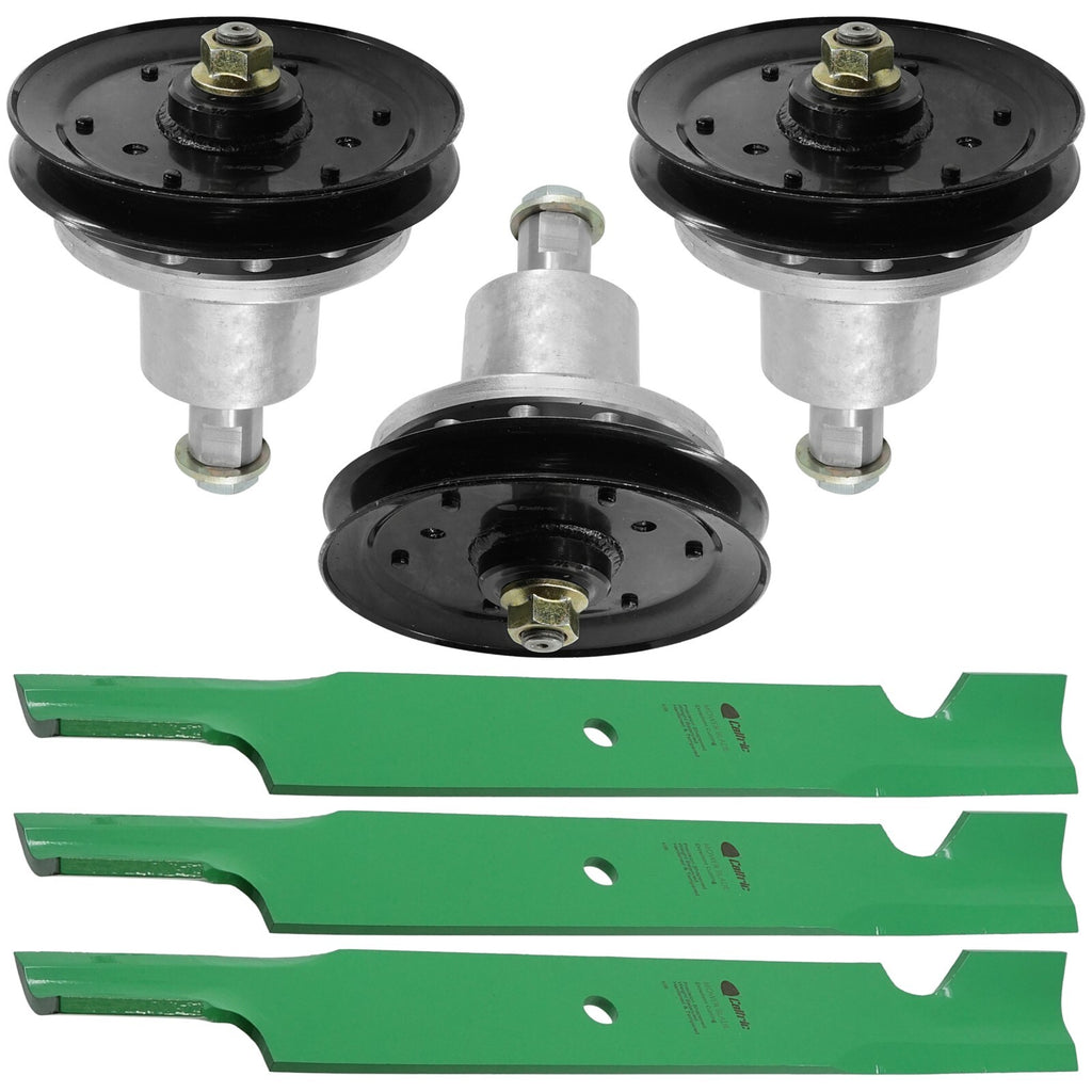 Deck Spindle Assembly with Pulley for Exmark LZ22 Lazer Z (2000–2008)