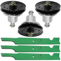 Deck Spindle Assembly with Pulley for Exmark LZ22 Lazer Z (2000–2008)