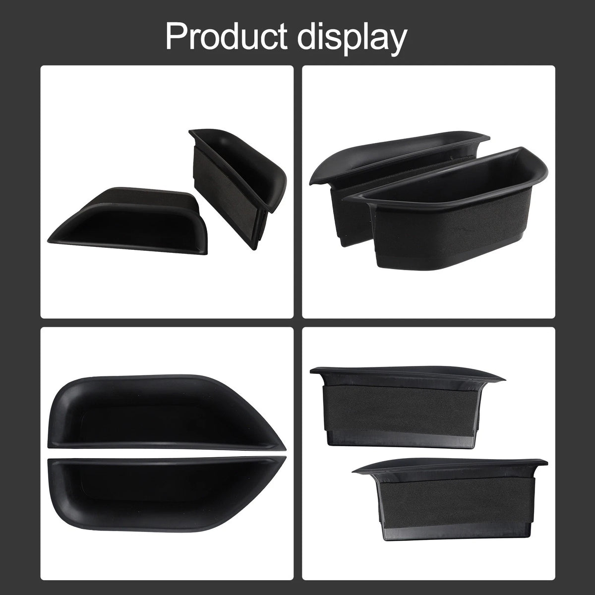 2X Door Storage Boxes for Mercedes E Class W212 (2010–2015)