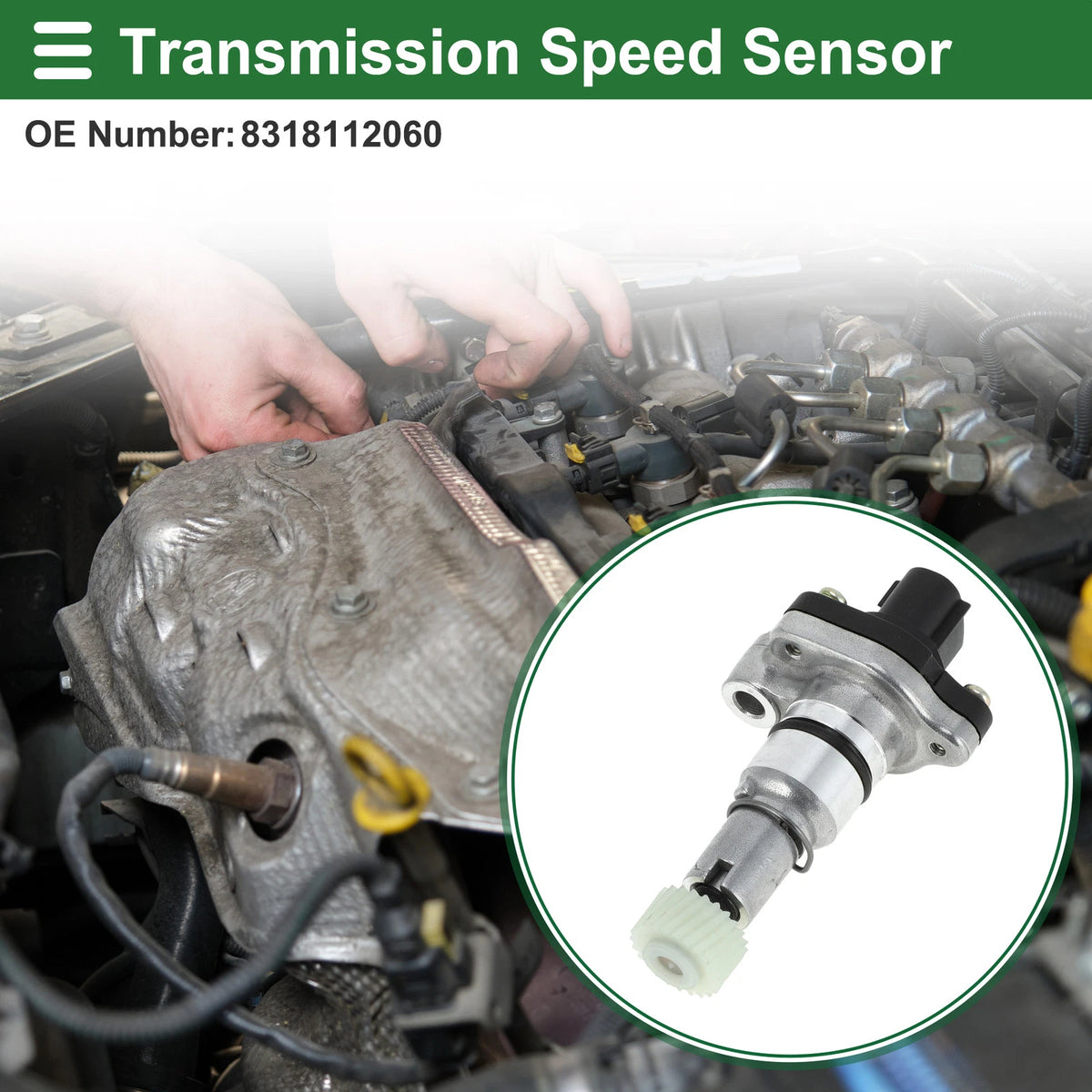 Transmission Speed Sensor for Toyota RAV4 2.0 (1996–2000) No. 83181-12060