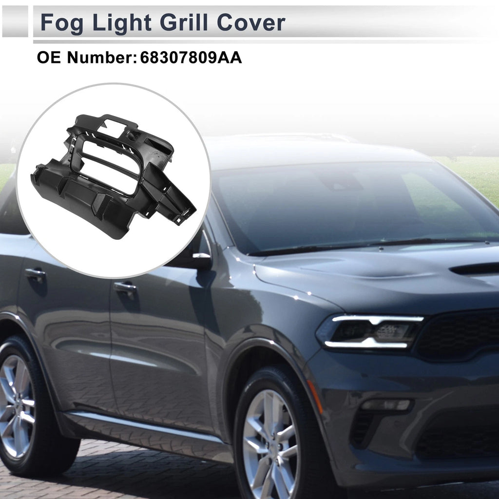 Front Left Fog Light Grille Replacement for Dodge Durango (2018–2020)