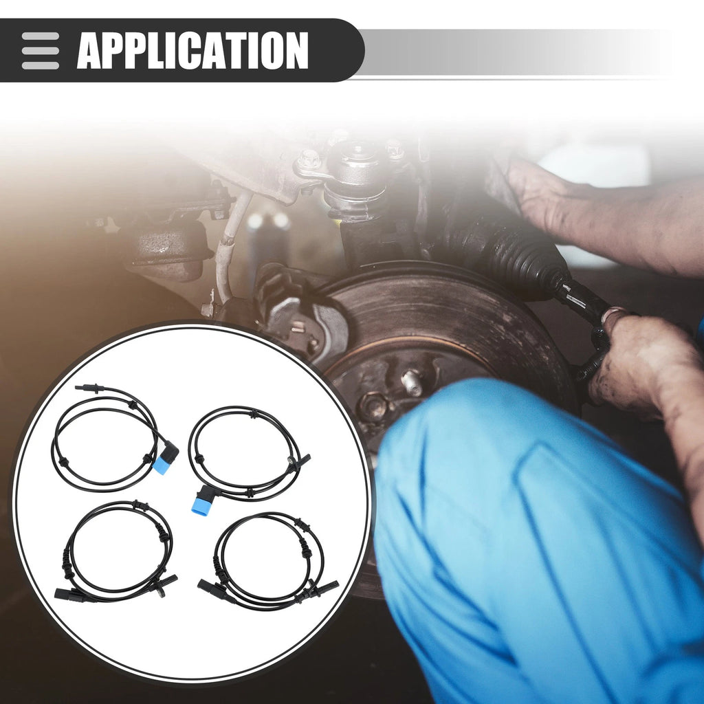 ABS Sensor Left Right Replacement for Mercedes-Benz CLA45 (2013–2019)