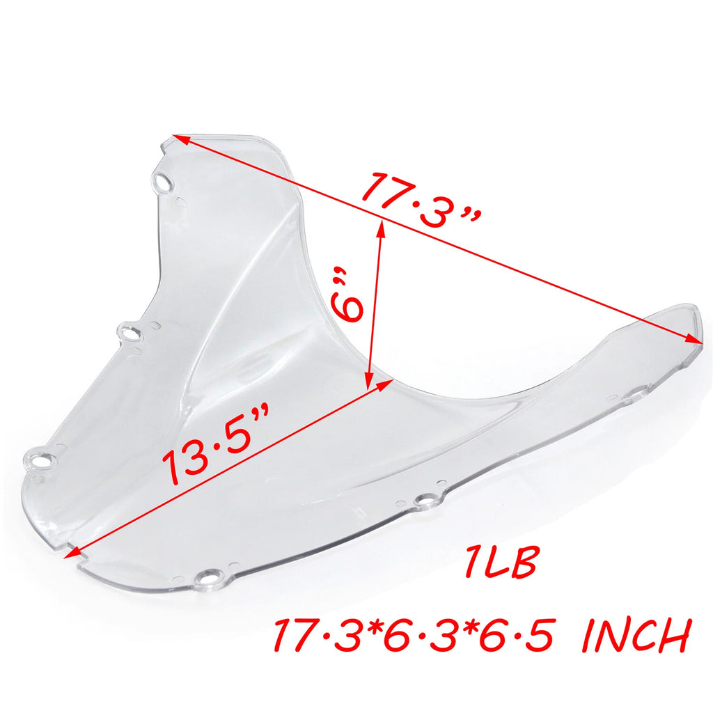 Clear Windscreen Protector for Honda CBR 929RR 900RR (2000–2001)