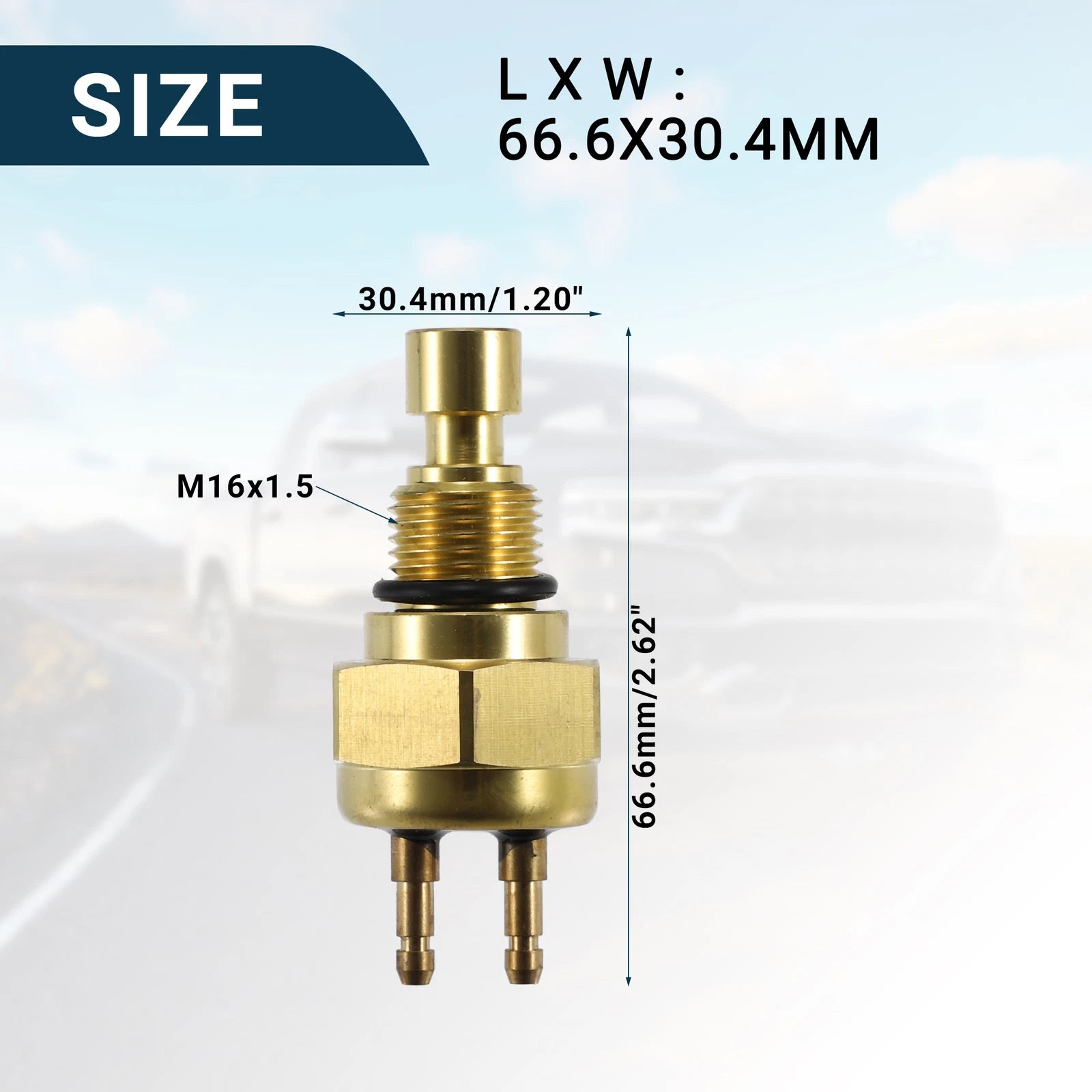 Coolant Temperature Sensor for Honda Accord (1Pcs)