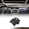 HVAC Heater Blend Door Actuator Replacement for Mazda CX-9 (2007–2015)