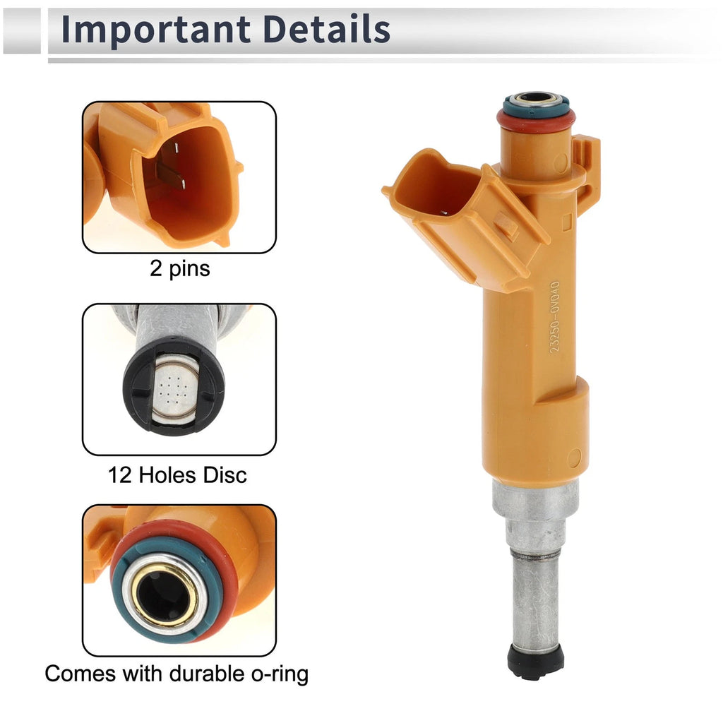 Fuel Injector Replacement for Toyota Camry 5AR 6AR (2012–2017)