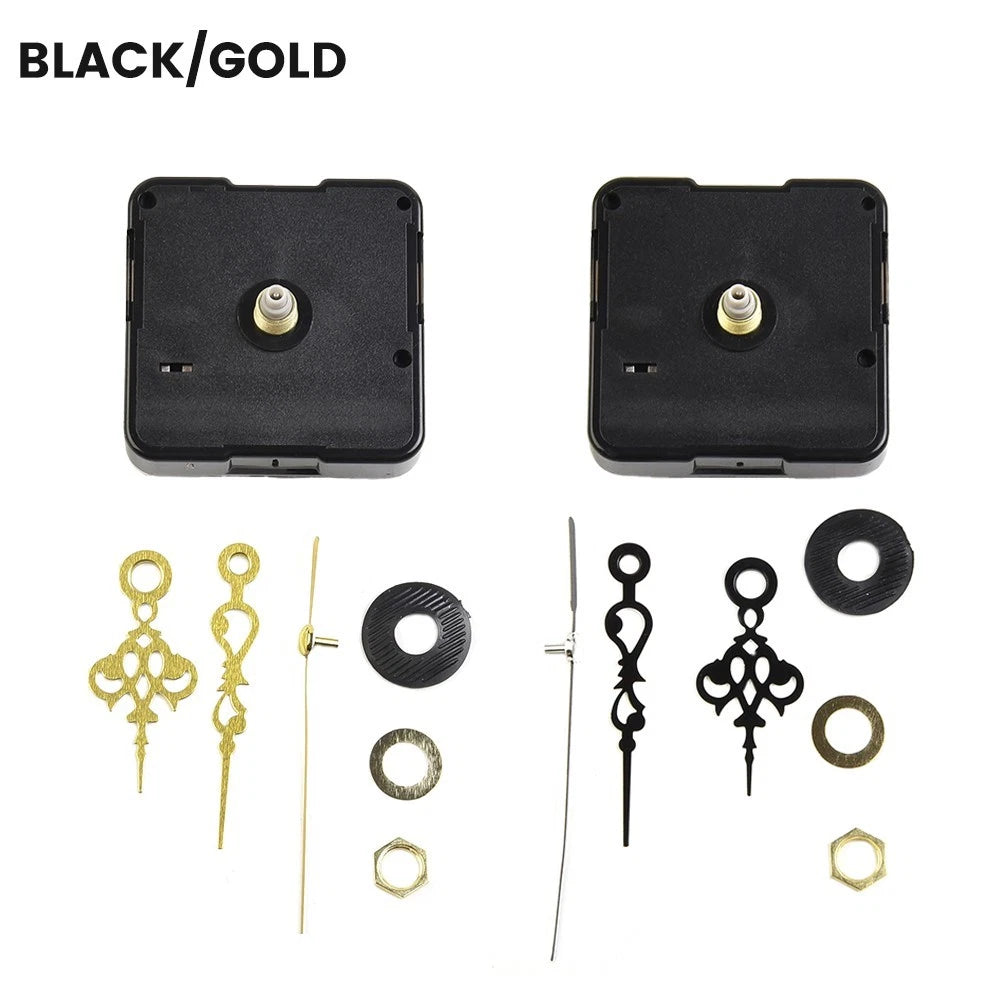 Quartz Clock Mechanism Replacement Set for DIY Projects (5.5x5.5x1.5cm)