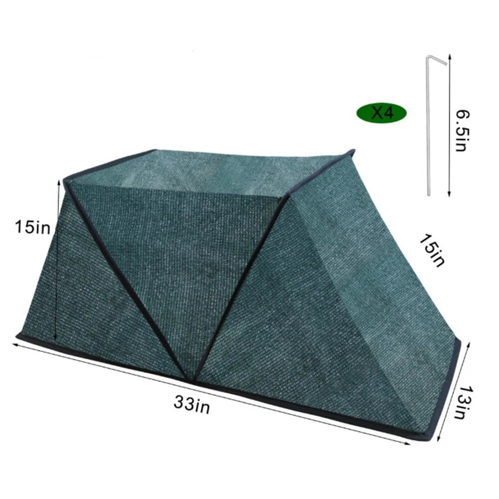 Foldable Plant Shade Insect Blocking Cover for Enhanced Gardening Experience