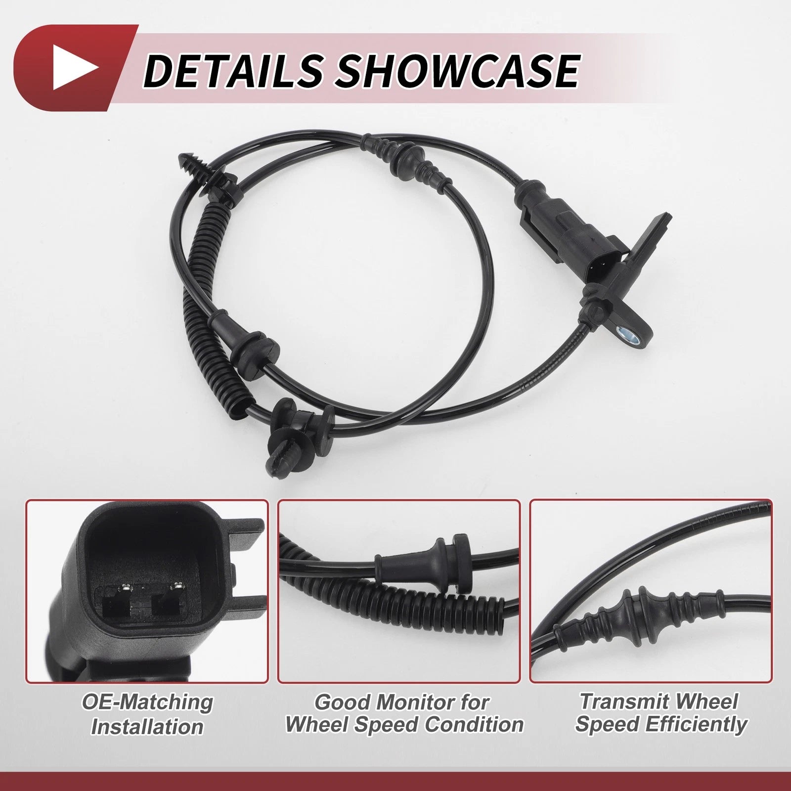ABS Wheel Speed Sensor for Ford Flex (2010–2019) AE9Z2C190B