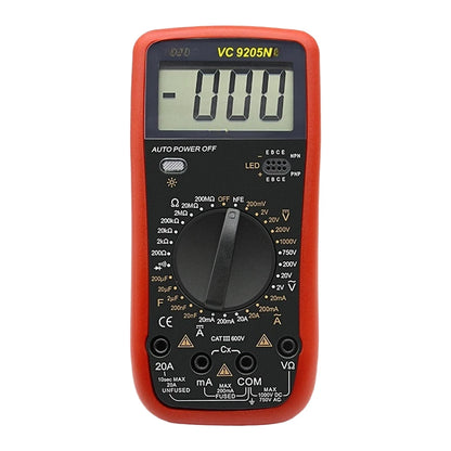 Digital Multimeter for Diode Transistor Continuity Capacitance Test