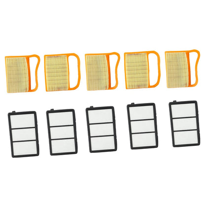 Air Filter Set for Plastic Rotary TS410 TS420