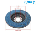 20PCS Ceramic Flap Disc 5"×7/8" 40 Grit T29 for Grinding Sanding