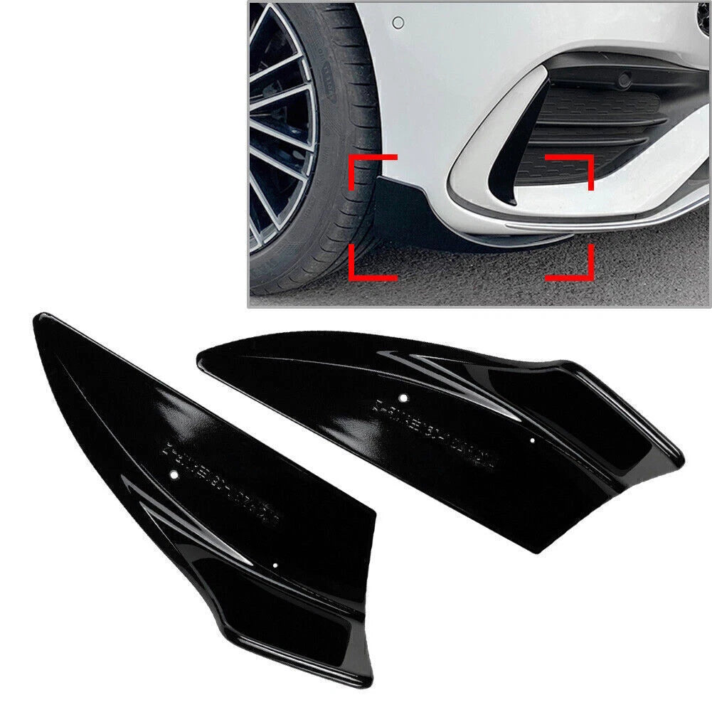 Splitter Air Vent Intake Lower Spoiler Canards for Benz C Class W206