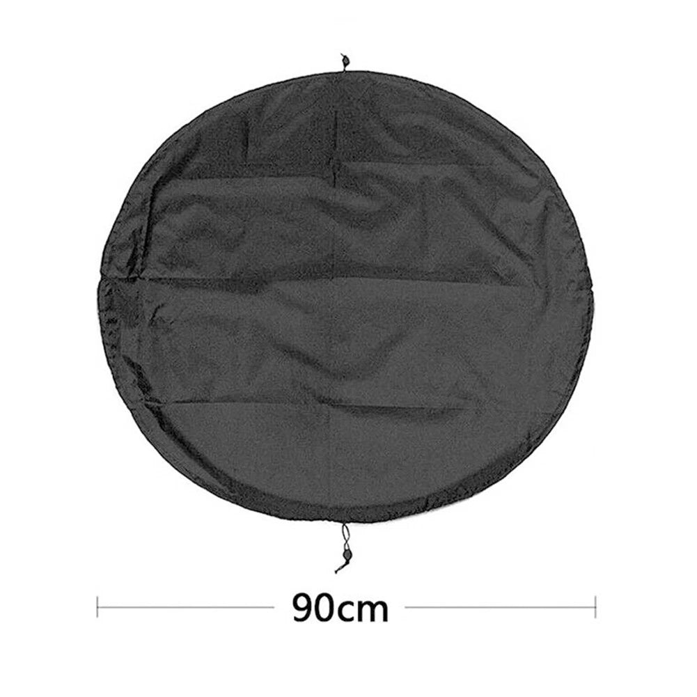 Wetsuit Changing Mat Bag for Portable Storage (Black)
