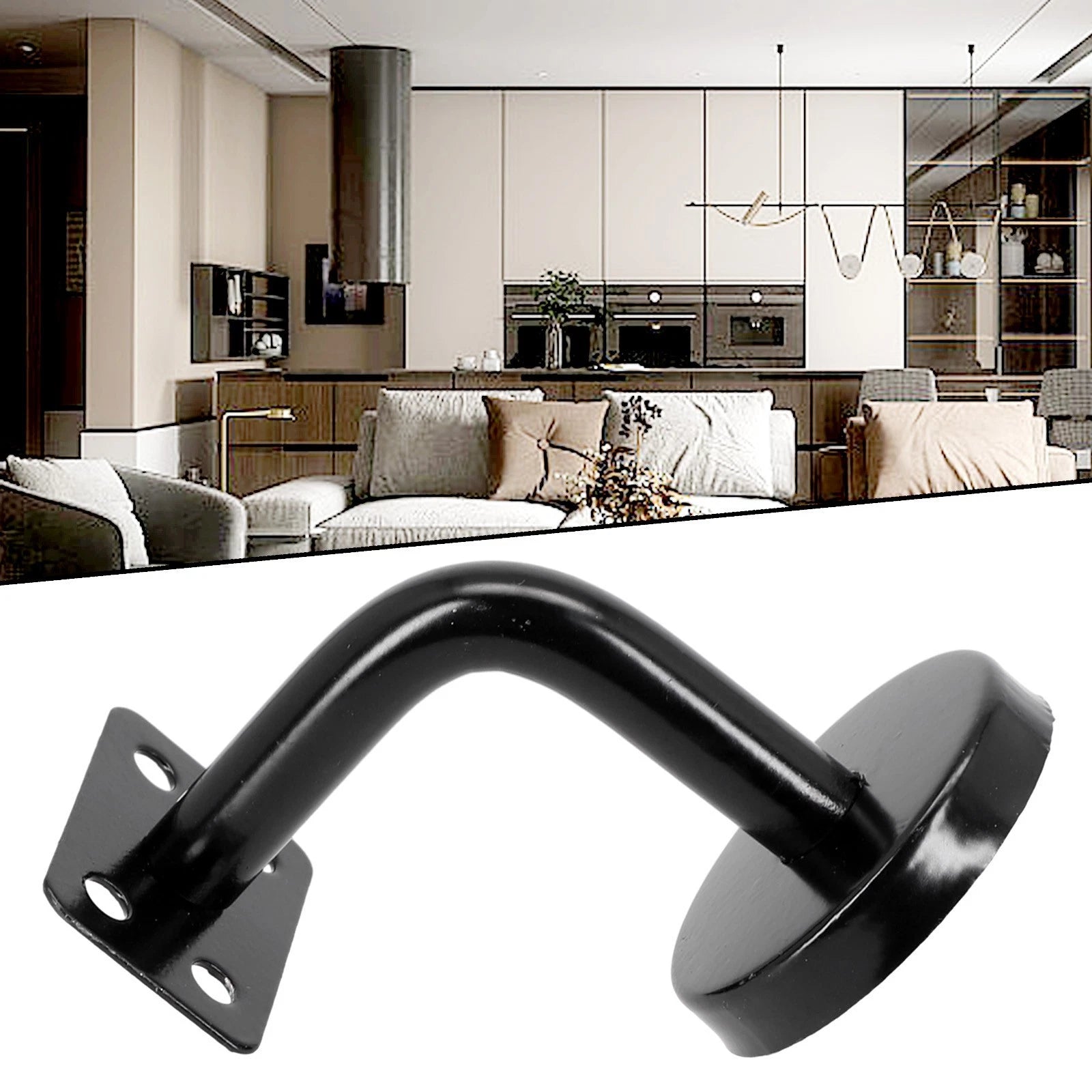Stair Handrail Brackets for DIY Projects (Universal Fit)