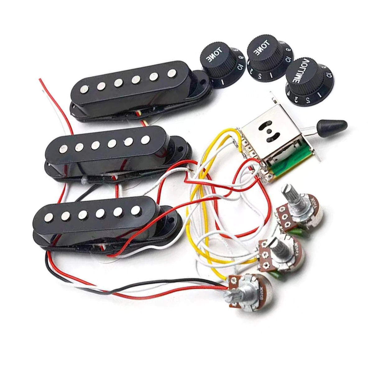 Set of 1 Volume 2 Tone Guitar Pickups for ST Electric Guitar