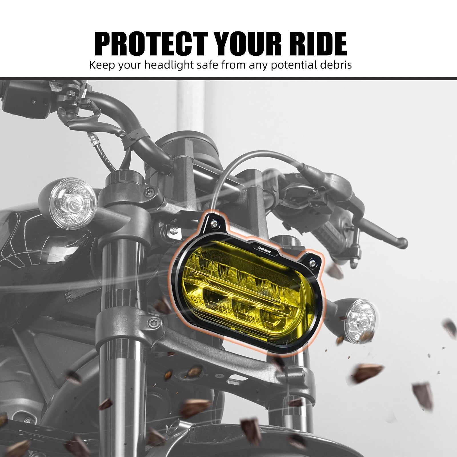Headlight Protector Guard for Harley Sportster S RH1250S (2021–2024)