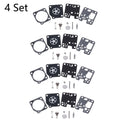 Set of 4 Carburetor Repair Kits for ECHO ES230 ES231 PB230 ZAMA RB-107