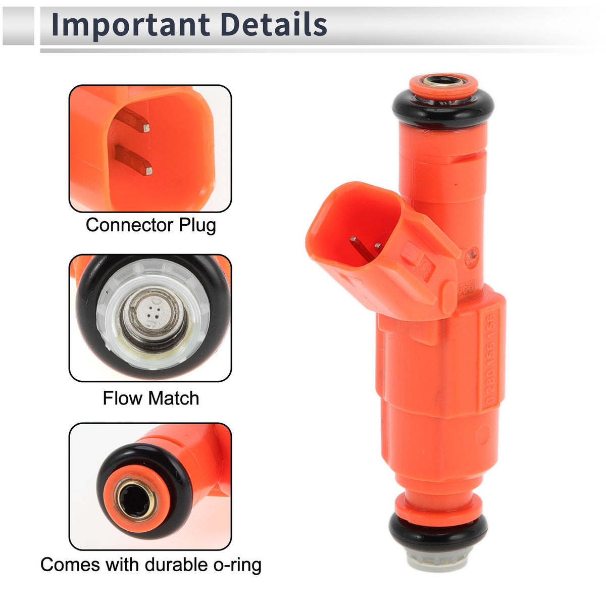 Fuel Injector Replacement for Mazda 6 2.3L (2003–2004) Engine Fuel Nozzle