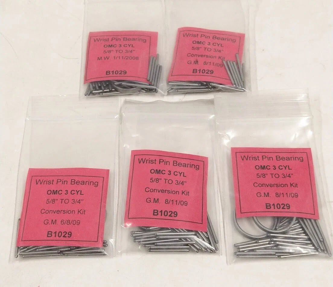 5 Pack OMC B1029 3 Cylinder 5/8'' To 3/4'' Conversion Kit