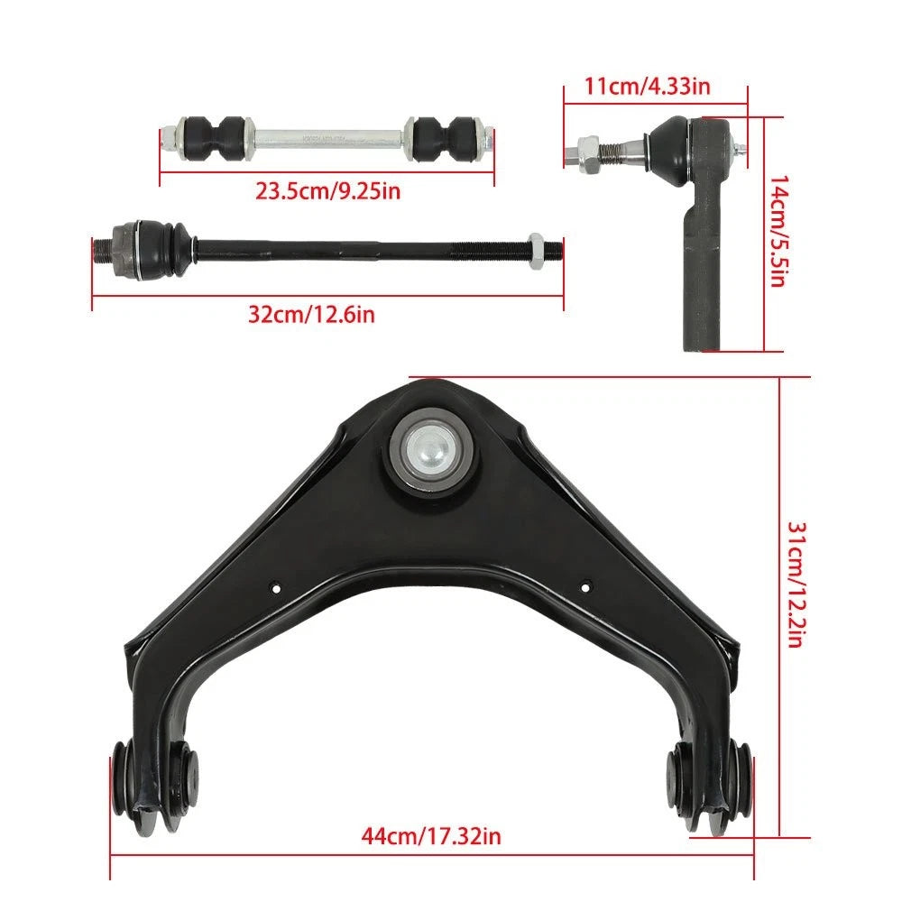 Front Upper Control Arms for Chevy GMC Silverado Sierra 2500 3500 HD H2