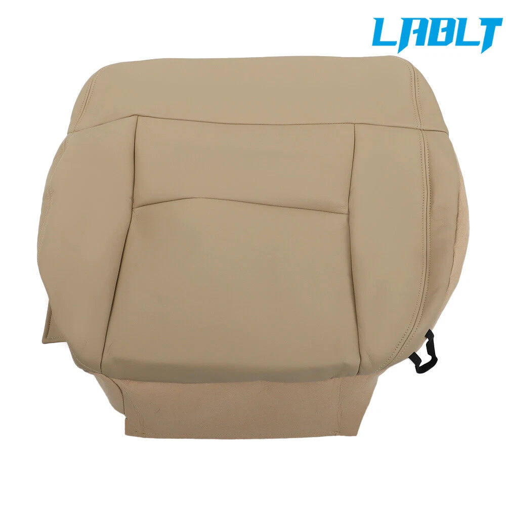 Leather Seat Cover for Ford F150 (2004–2008) - Tan, Front Bottom Lean Back