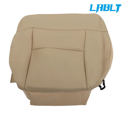 Leather Seat Cover for Ford F150 (2004–2008) - Tan, Front Bottom Lean Back