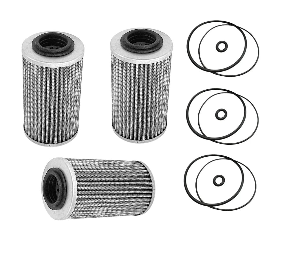 Set of 3 Oil Filters for Sea-Doo BRP GTI RXT RXP GTX (130hp 300hp) 420956744