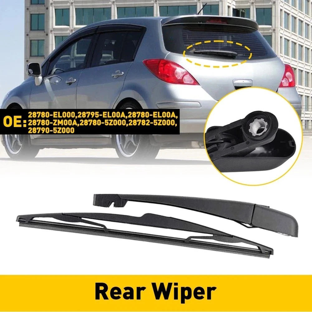 Rear Wiper Arm and Blade for Nissan Versa (2007–2012) OEM 28780EL000