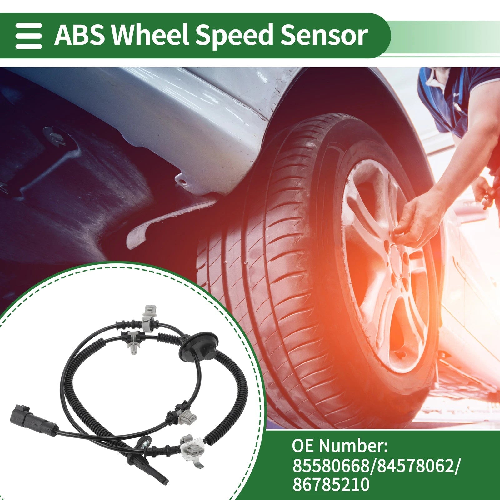 ABS Wheel Speed Sensor No. 85580668 for Cadillac XT6 (2020–2024) Front Right