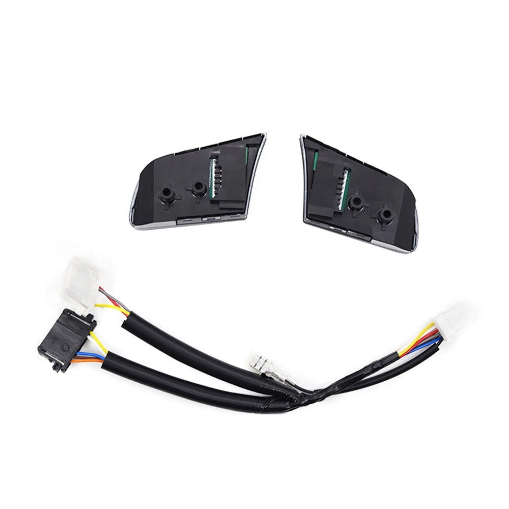 Left+Right Steering Wheel Cruise Volume Control Switch Kit For Kia Soul Forte