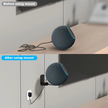 Wall Mount Bracket for Echo Studio with Cable Management System