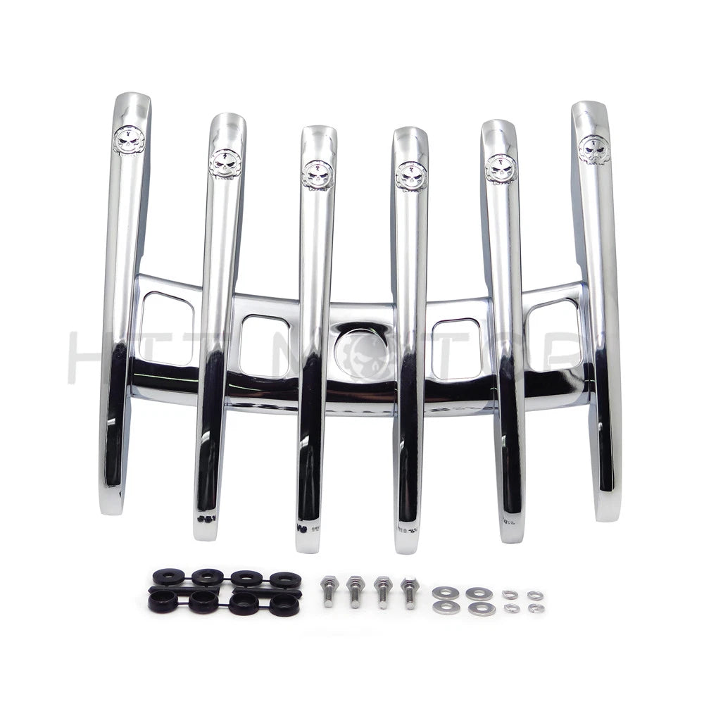 Stealth Top Luggage Rail Rack for Harley Touring (Chrome)