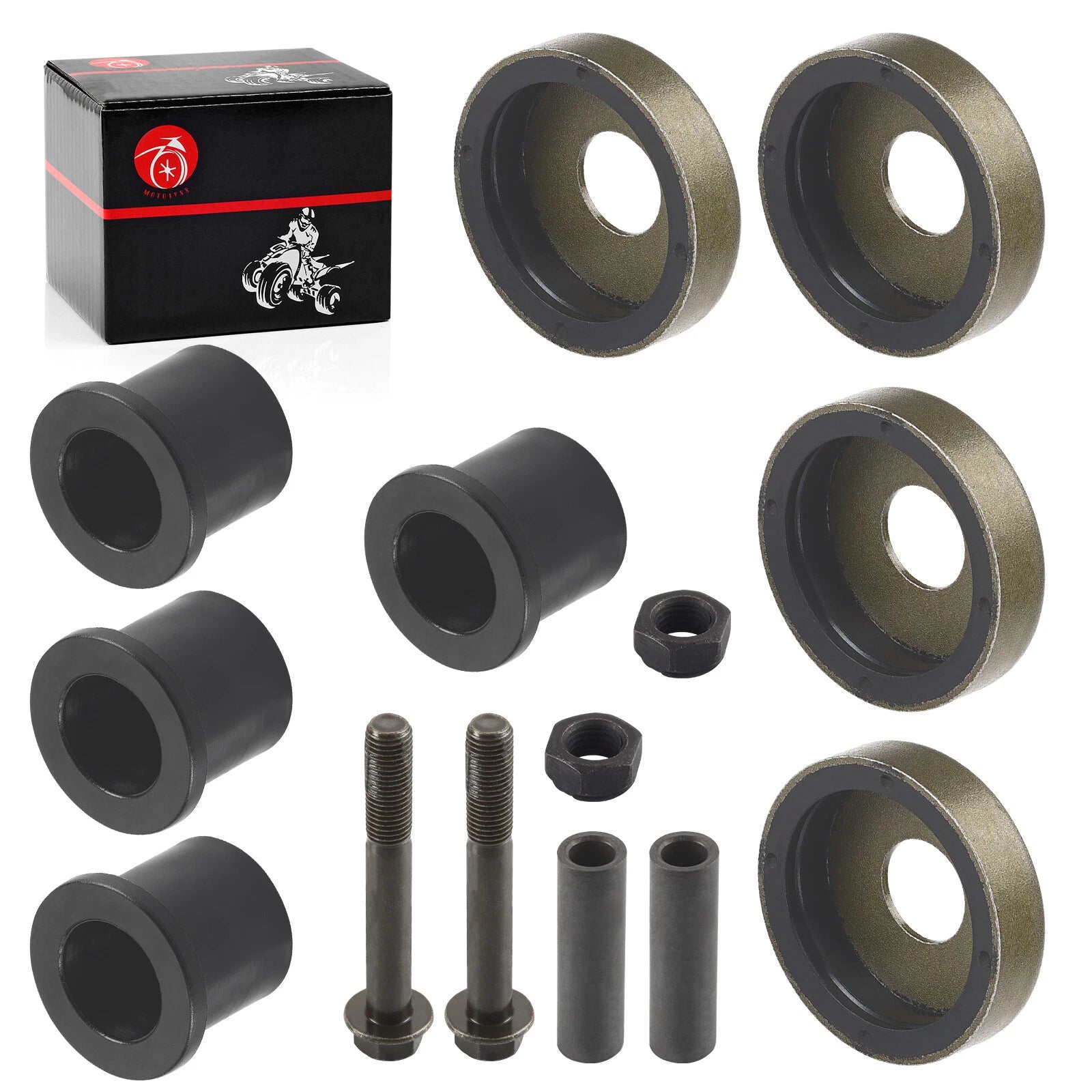 Front A-Arm Bushing Kit for Polaris Phoenix 200 (2005–2021), Sawtooth 200 (2006–2007)