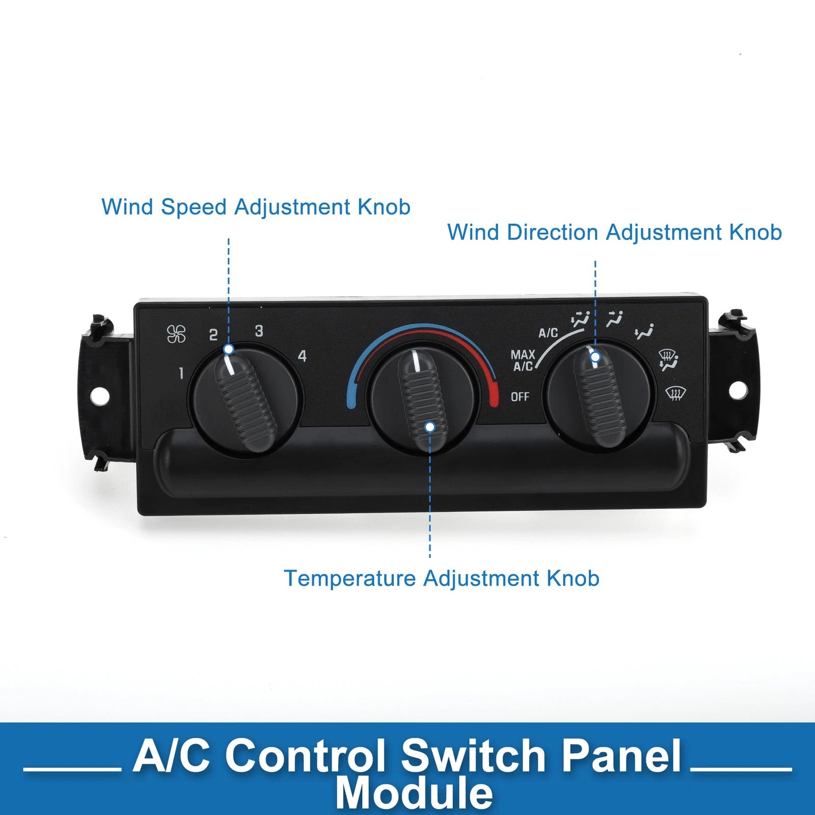 A/C Heater Climate Control Panel for Chevrolet Blazer GMC (1998–2004)