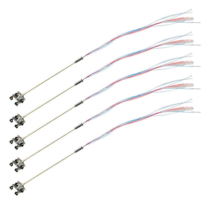 5PCS LED Lamp Lighting Tower for Train Model (1:100 Scale)