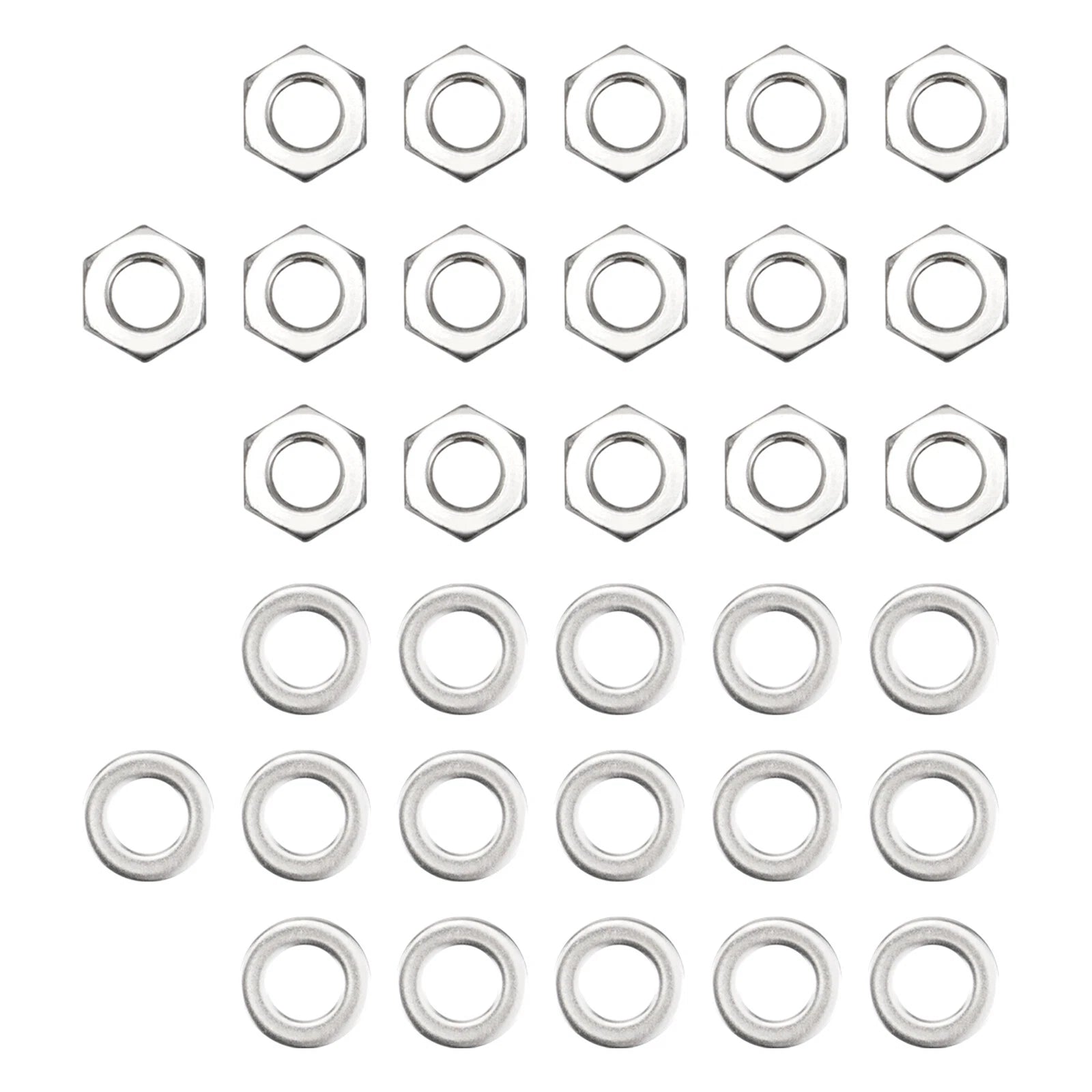 Wheel Lug Nuts & Washers Kit for Yamaha Blaster Wolverine Bruin (200–450)