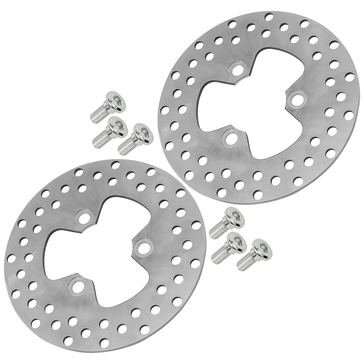 Front Brake Disc Rotor with Bolts Left Right for Honda TRX300X (2009)
