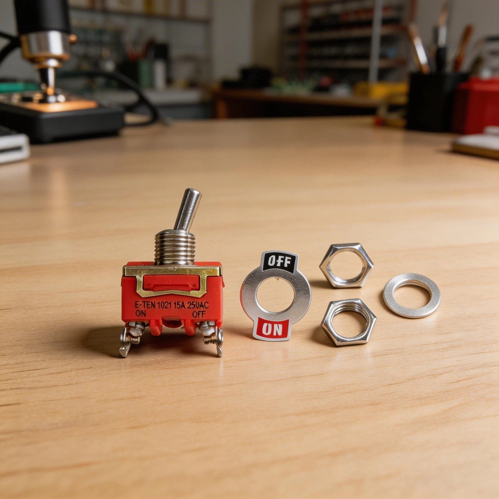 On-off Switch 15A for Industrial Applications (250V)