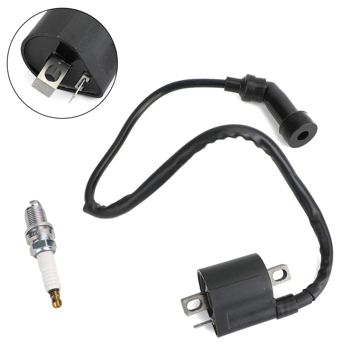 Ignition Coil + Spark Plug for Polaris ATV Trail Boss 325 330 (2000–2005) 31401-40F00 T9