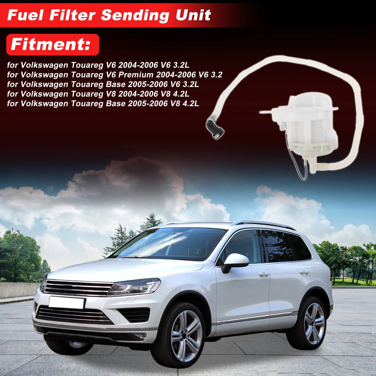 Fuel Filter Replacement for Volkswagen Touareg V6 (2004–2006)