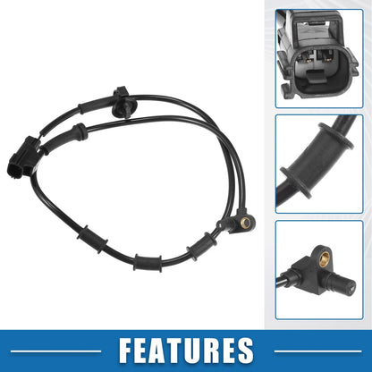 2X ABS Wheel Speed Sensor No. 5083204AA for Dodge Ram (2002–2005)