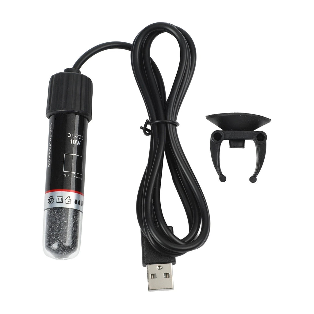 10W USB Powered Aquarium Heater with Automatic Temperature Control