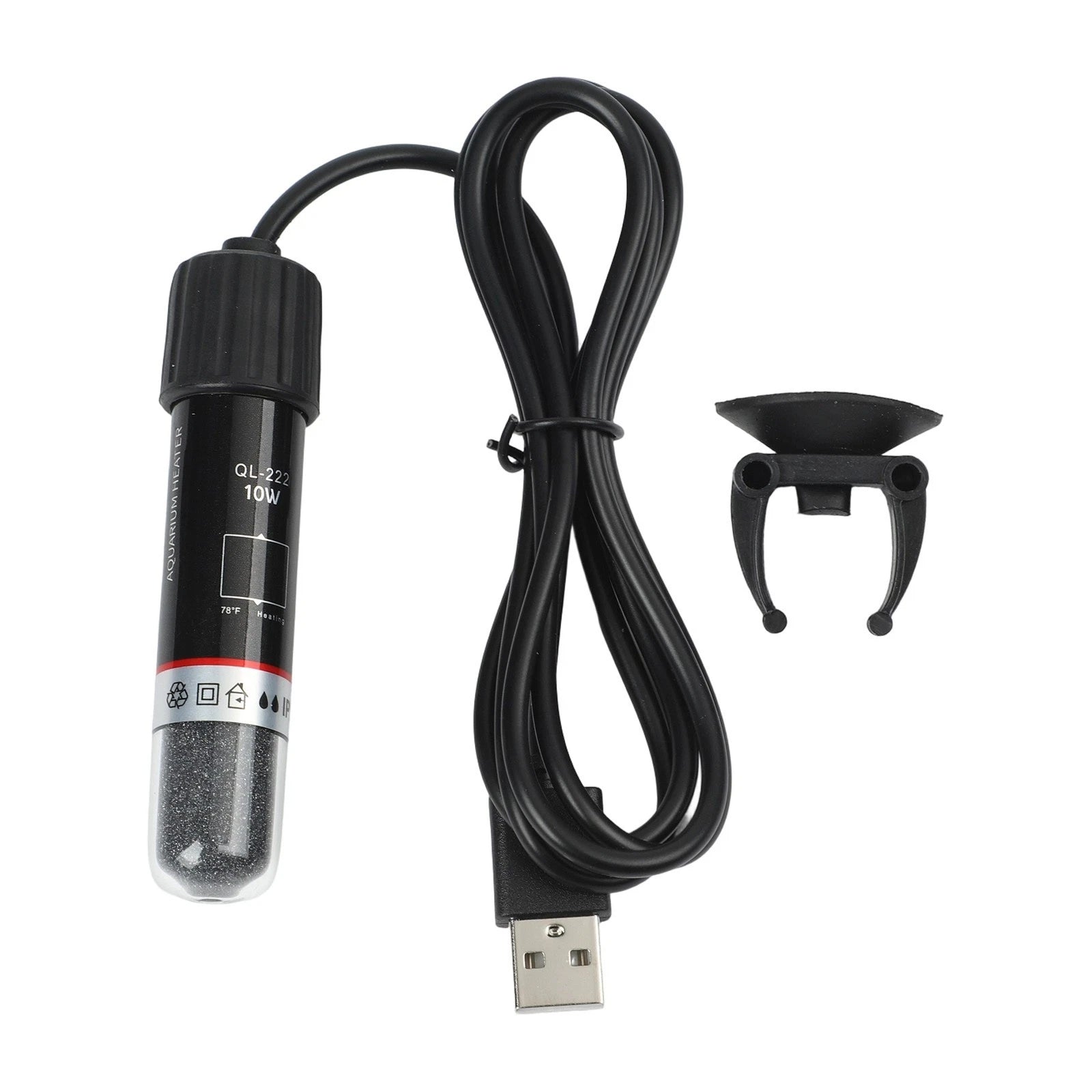 10W USB Powered Aquarium Heater with Automatic Temperature Control