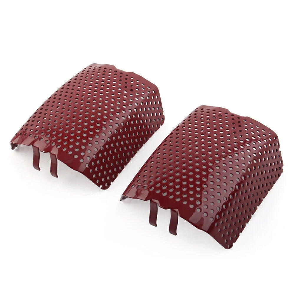 2Pcs Steel Front Caliper Screen Inserts for Harley V-Rod & Touring (2006–2019)